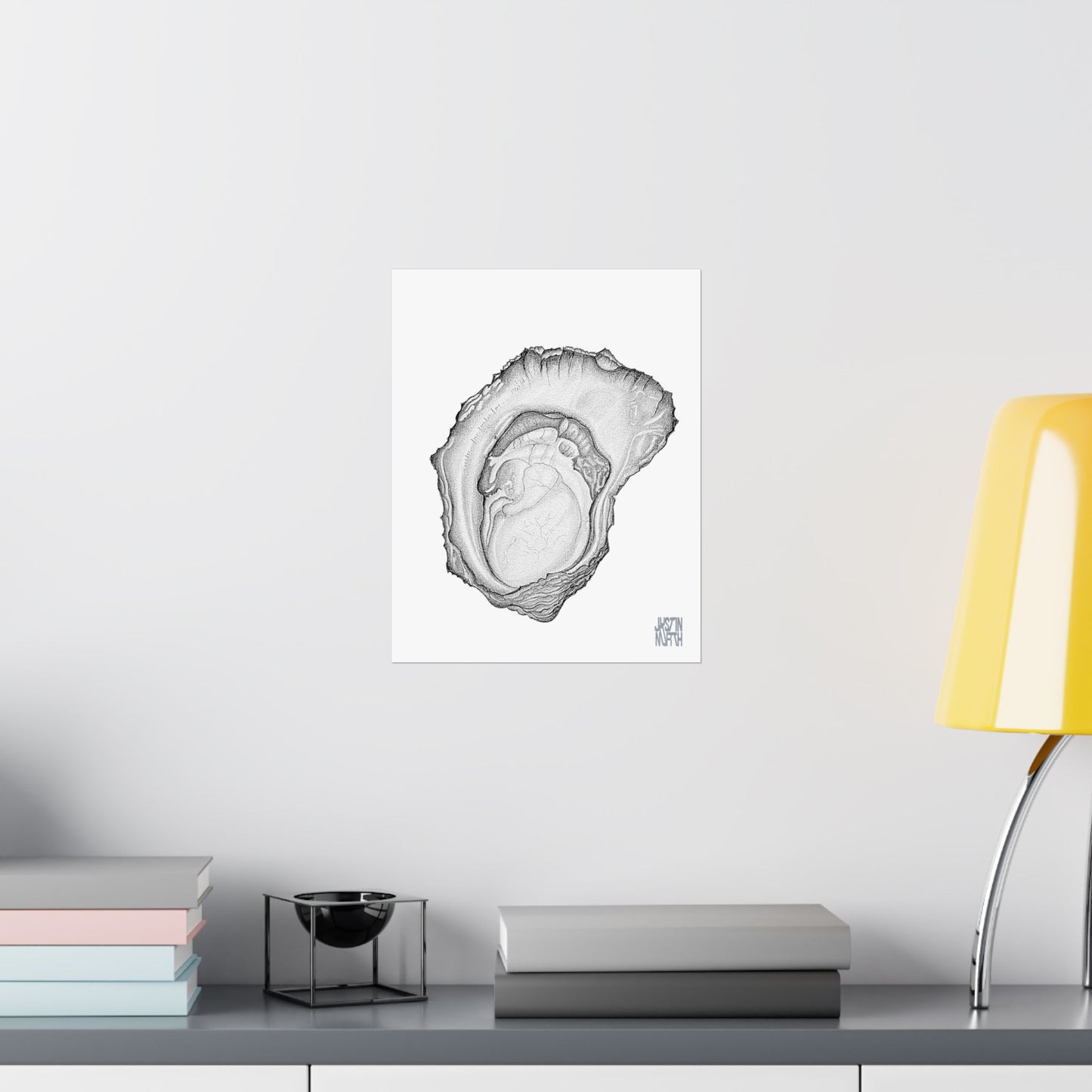 Rock Oyster Illustration