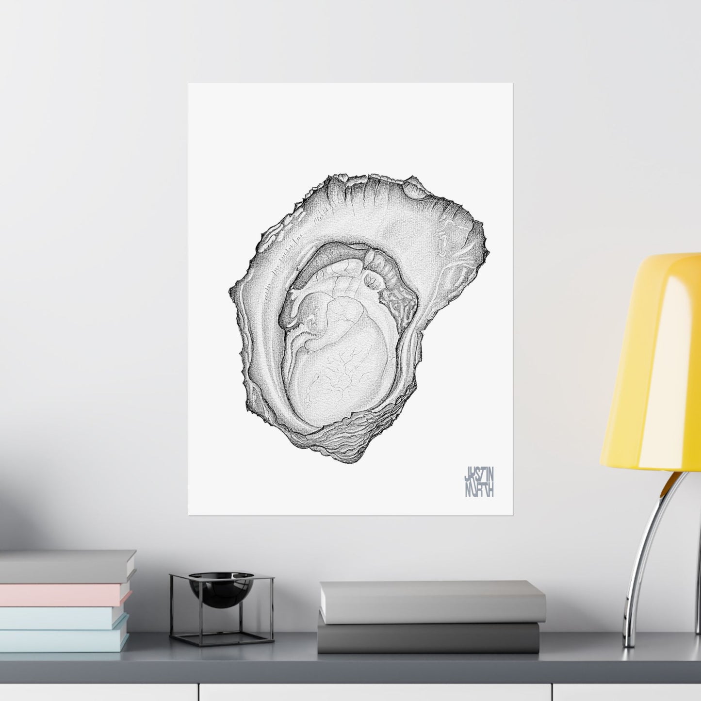 Rock Oyster Illustration