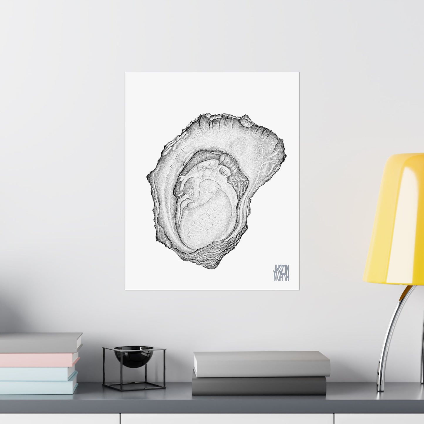 Rock Oyster Illustration